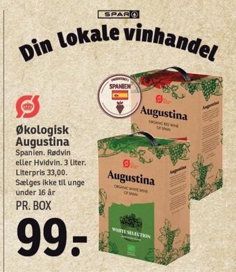 SPAR Økologisk Augustina tilbud