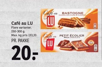 SPAR Café au LU tilbud
