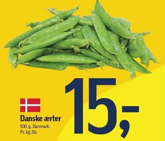 Føtex Danske ærter tilbud