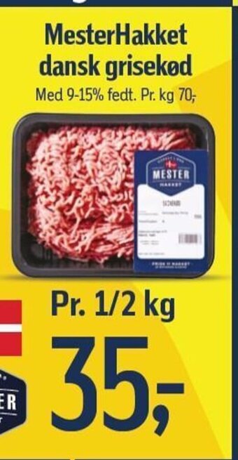 MesterHakket dansk grisekød