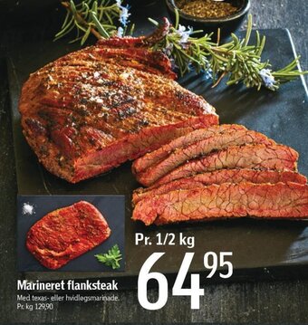Føtex Marineret flanksteak tilbud