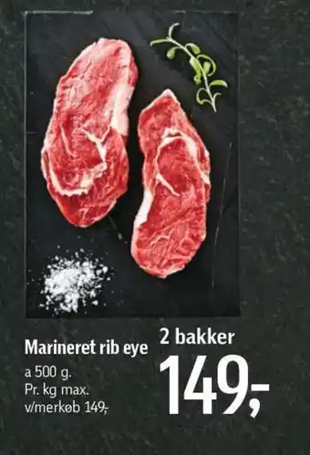 Føtex Marineret rib eye tilbud