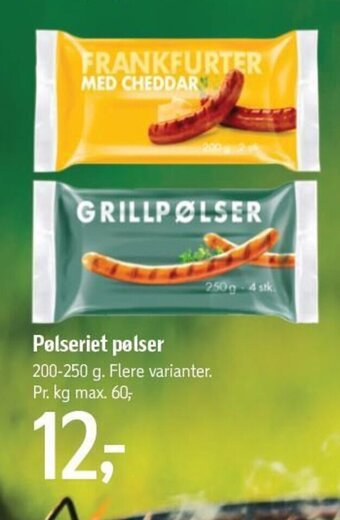 Pølseriet pølser