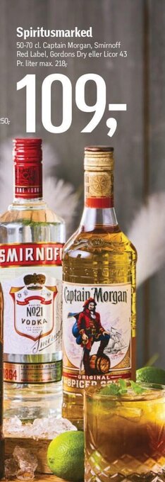 Føtex Spiritusmarked tilbud