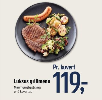Føtex Luksus grillmenu tilbud