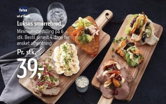 Føtex Luksus smørrebrød tilbud
