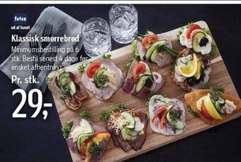 Føtex Klassisk smørrebrød tilbud