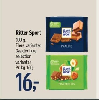 Føtex Ritter Sport tilbud