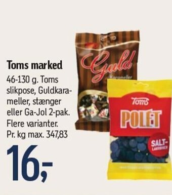 Føtex Toms marked tilbud