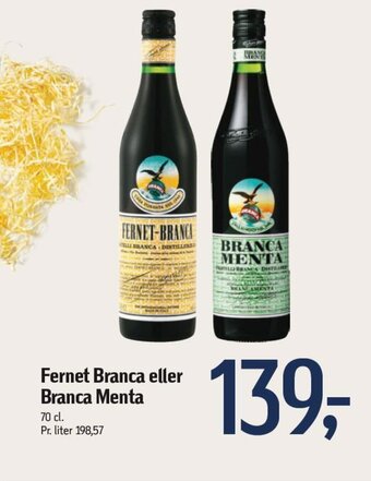 Føtex Fernet Branca eller Branca Menta tilbud
