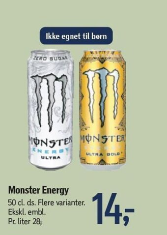 Føtex Monster Energy tilbud