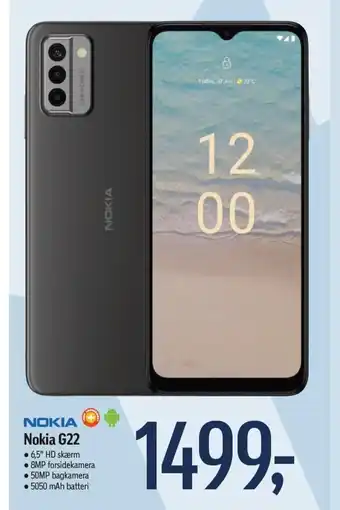 Føtex NOKIA Nokia G22 tilbud