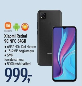 Føtex Xiaomi Redmi 9C NFC 64GB tilbud