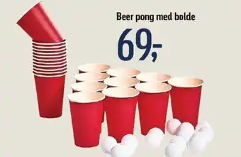 Føtex Beer pong med bolde tilbud