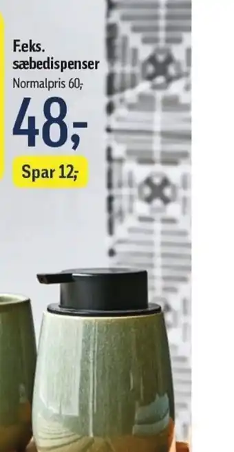 Føtex F.eks. sæbedispenser tilbud