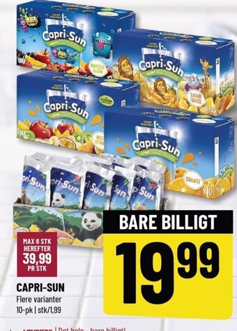 Løvbjerg CAPRI-SUN tilbud