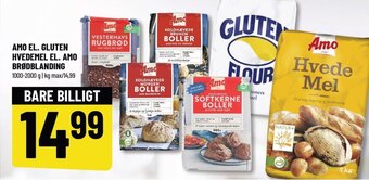 Løvbjerg AMO EL. GLUTEN HVEDEMEL EL. AMO BRØDBLANDING tilbud
