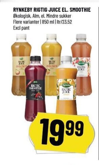 Løvbjerg RYNKEBY RIGTIG JUICE EL. SMOOTHIE tilbud