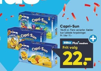 Bilka Capri-sun tilbud