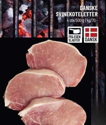 Løvbjerg DANSKE SVINEKOTELETTER tilbud
