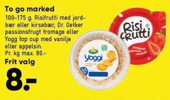Bilka To go marked tilbud