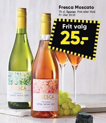Bilka Fresca moscato tilbud