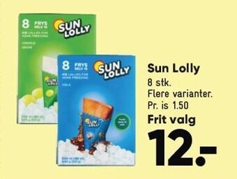 Sun lolly