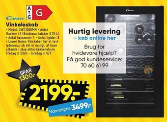 Candy vinkøleskab