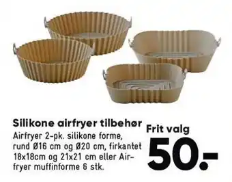 Bilka Silikone airfryer tilbehør tilbud