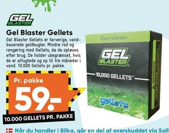 Bilka Gel blaster gellets tilbud
