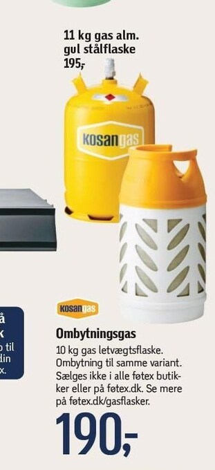 Kosangas ombytningsgas