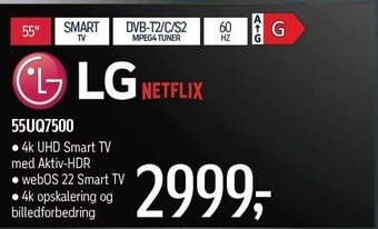 Føtex Lg smart tv tilbud