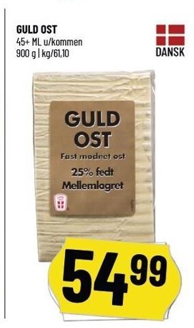 Løvbjerg Guld ost tilbud