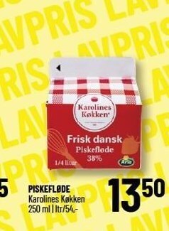 Løvbjerg Piskefløde tilbud