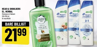 Løvbjerg Head & shoulders el. herbal tilbud