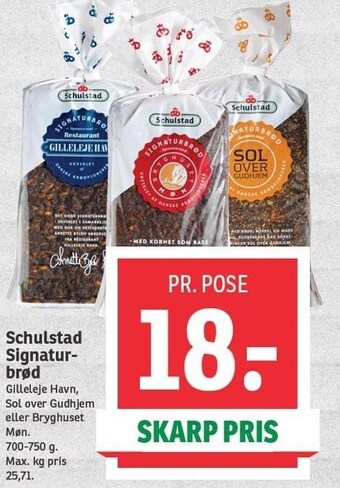 SPAR Schulstad signaturbrød tilbud