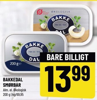 BAKKEDAL SMØRBAR