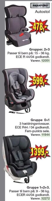 Harald Nyborg Autostol tilbud