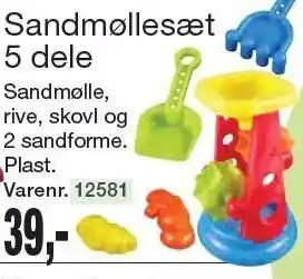 Harald Nyborg Sandmøllesæt 5 dele tilbud