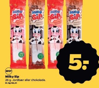 Netto Milky Sip tilbud