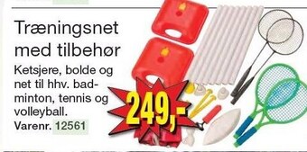 Harald Nyborg Træningsnet med tilbehør tilbud