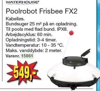Harald Nyborg Poolrobot frisbee fx2 tilbud