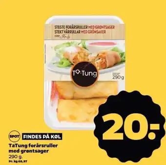 Netto TaTung forårsruller med grøntsager tilbud