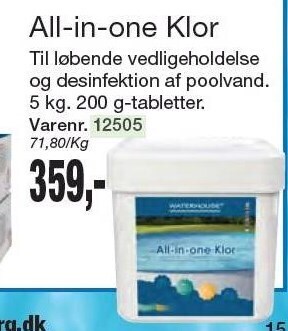 Harald Nyborg All-in-one klor tilbud