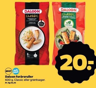 Netto Daloon forårsruller tilbud