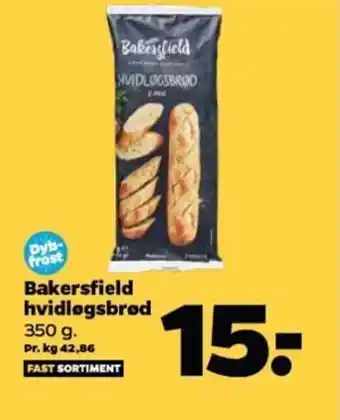 Netto Bakersfield hvidløgsbrød tilbud