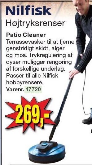 Harald Nyborg Nilfisk højtryksrenser tilbud