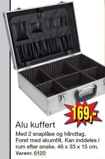 Harald Nyborg Alu kuffert tilbud