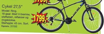Harald Nyborg Cykel 27,5 tilbud