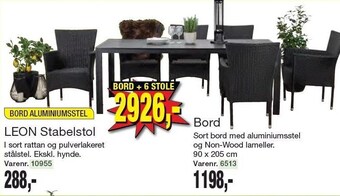 Leon stabelstol eller bord